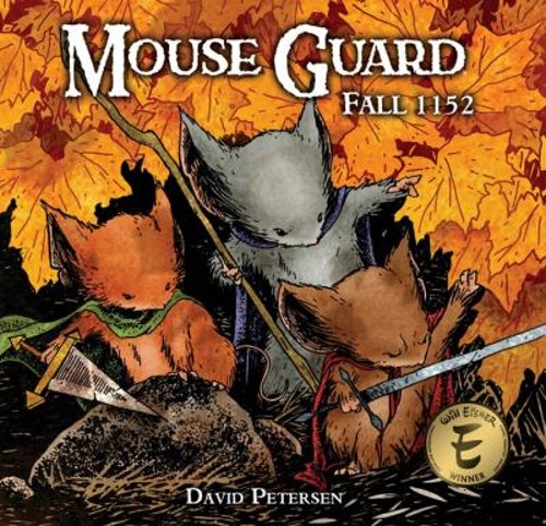Mouse Guard Volume 1: Autunno 1152 copertina rigida David Petersen