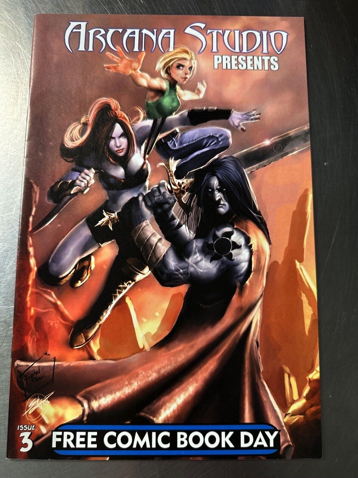 Arcana Studio 2006 Issue 3 Used Condition Comic Book