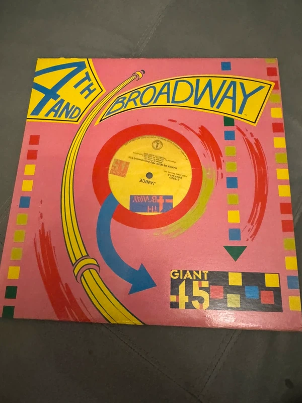 Janice – Wanna Be With You Maxi 12” 1987