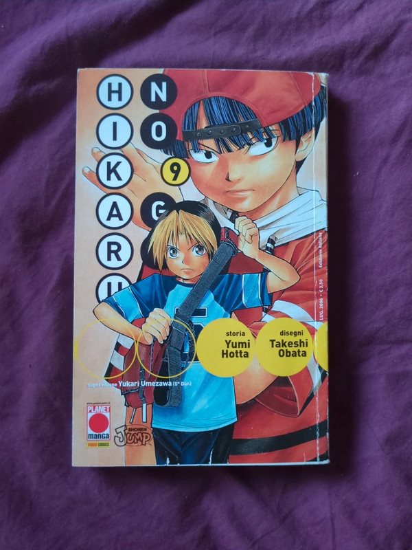 Manga Hikaru no go n.9