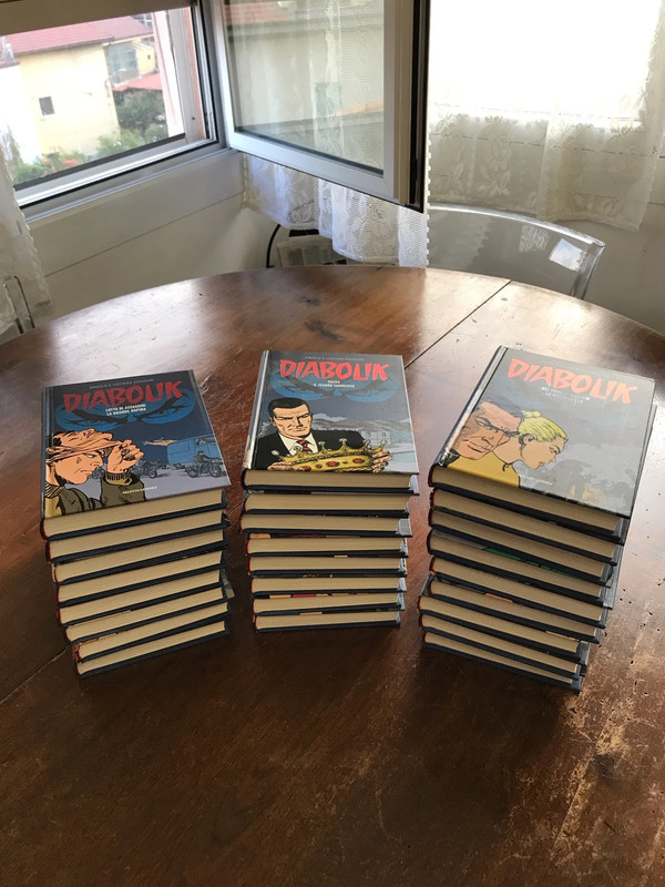 Diabolik , fumetti a colori dal 26 al 50
