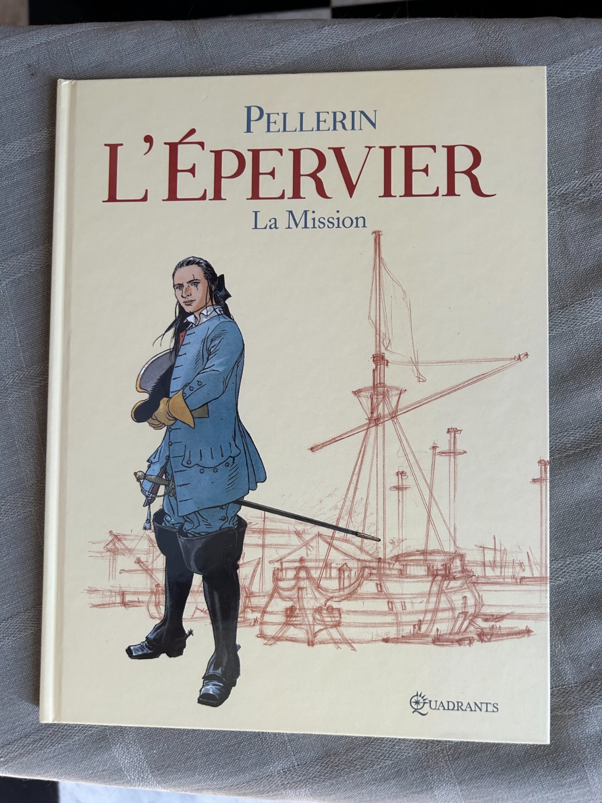 PELLERIN L'ÉPERVIER TOME 7 LA MISSION TL ANGOULÊME EN ÉTAT NEUF