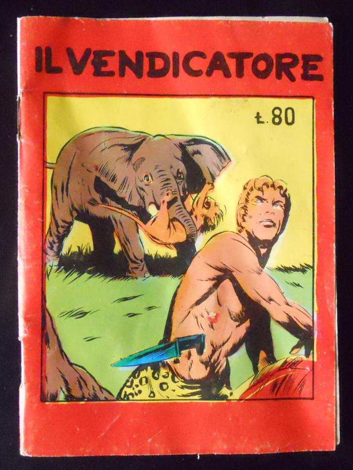 Il Vendicatore Lire 80 Collana Cosmo fumetto fantascienza vintage anni 60 spazio