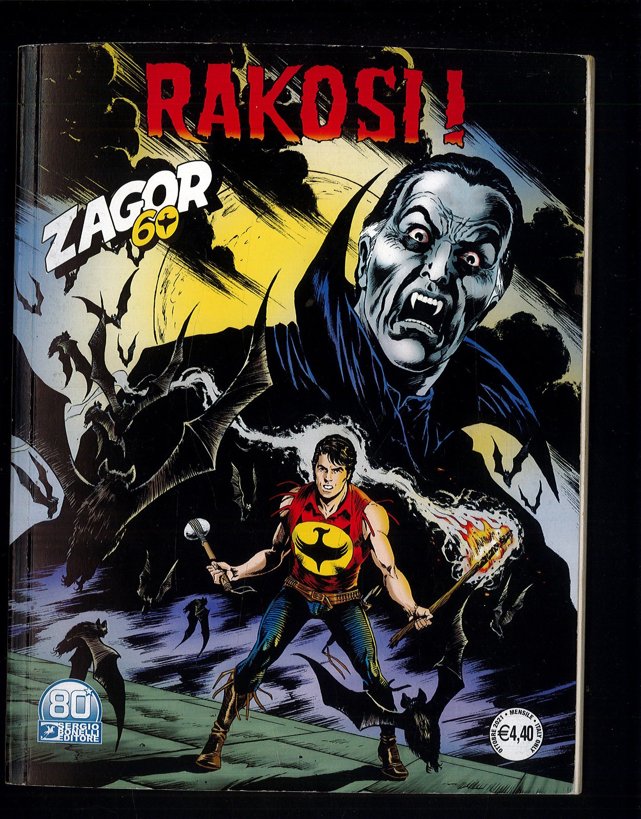 Zagor Zenith Gigante N.726 Rakosi! Q.Edicola SBE 2021 ▓