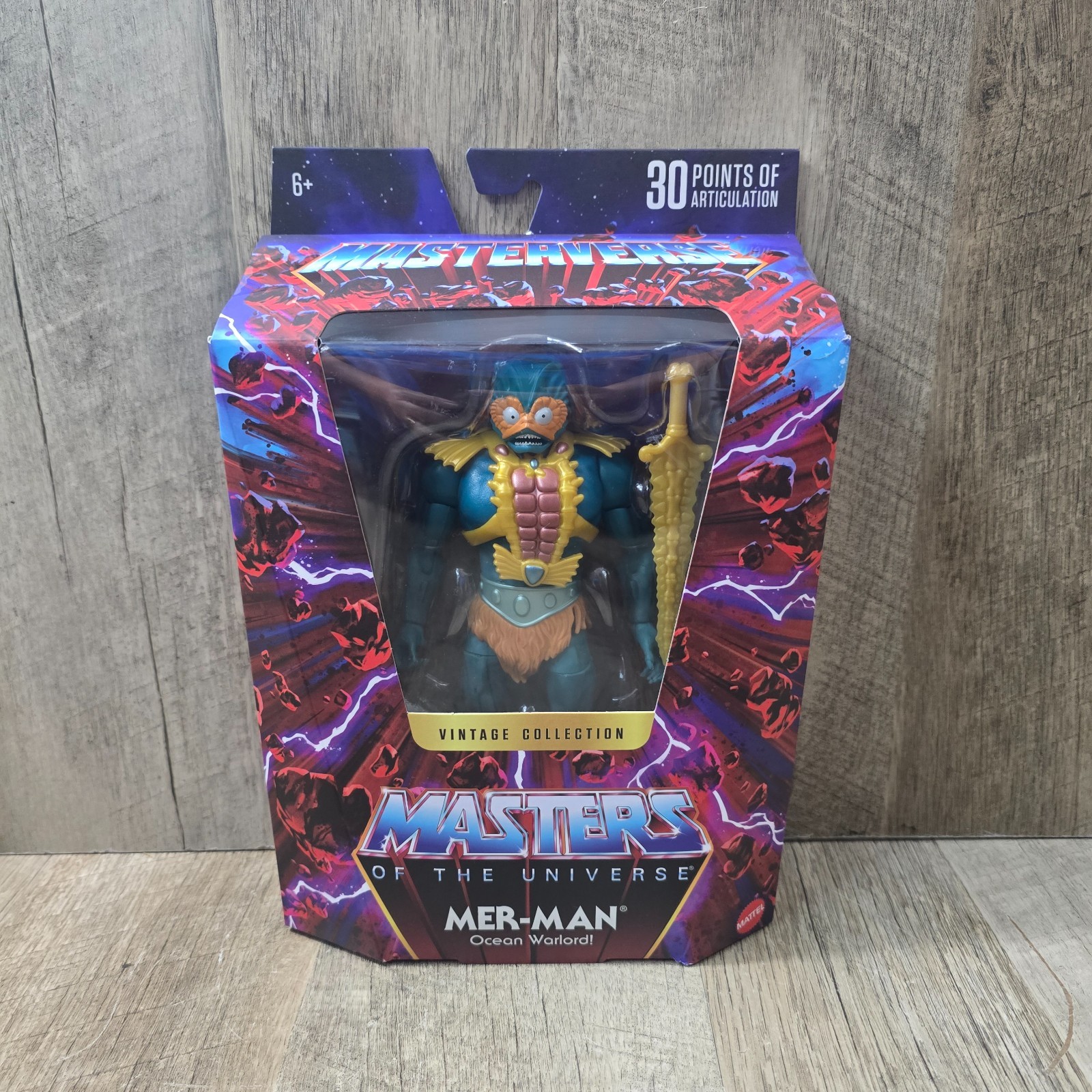 Modellino MOTU 2026 Masters of The Universe Masterverse collezione vintage MER-MAN