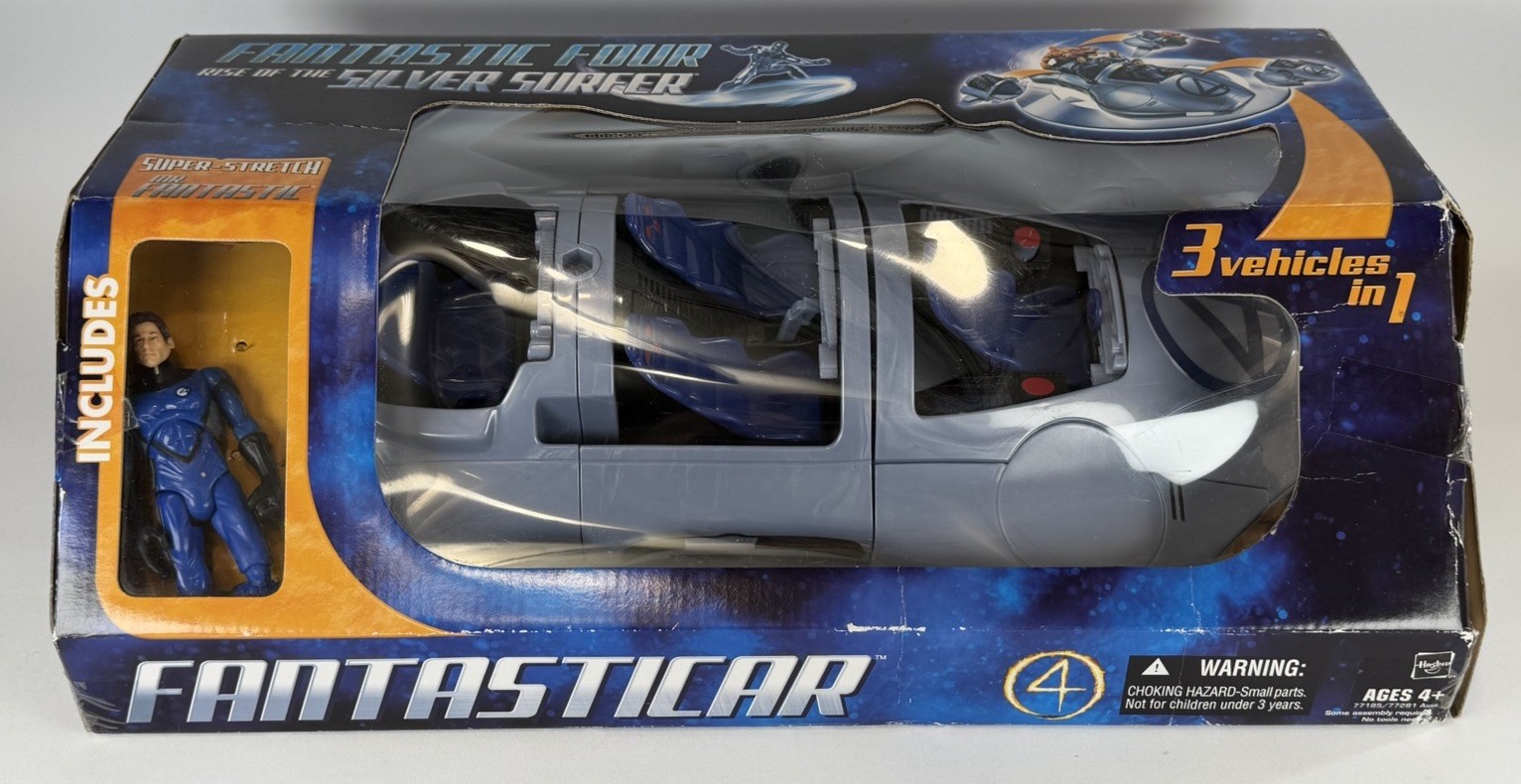 ACTION FIGURE FANTASTICA FOUR RISE OF THE SILVER SURFER FANTASTICAR 2006 *NUOVA*