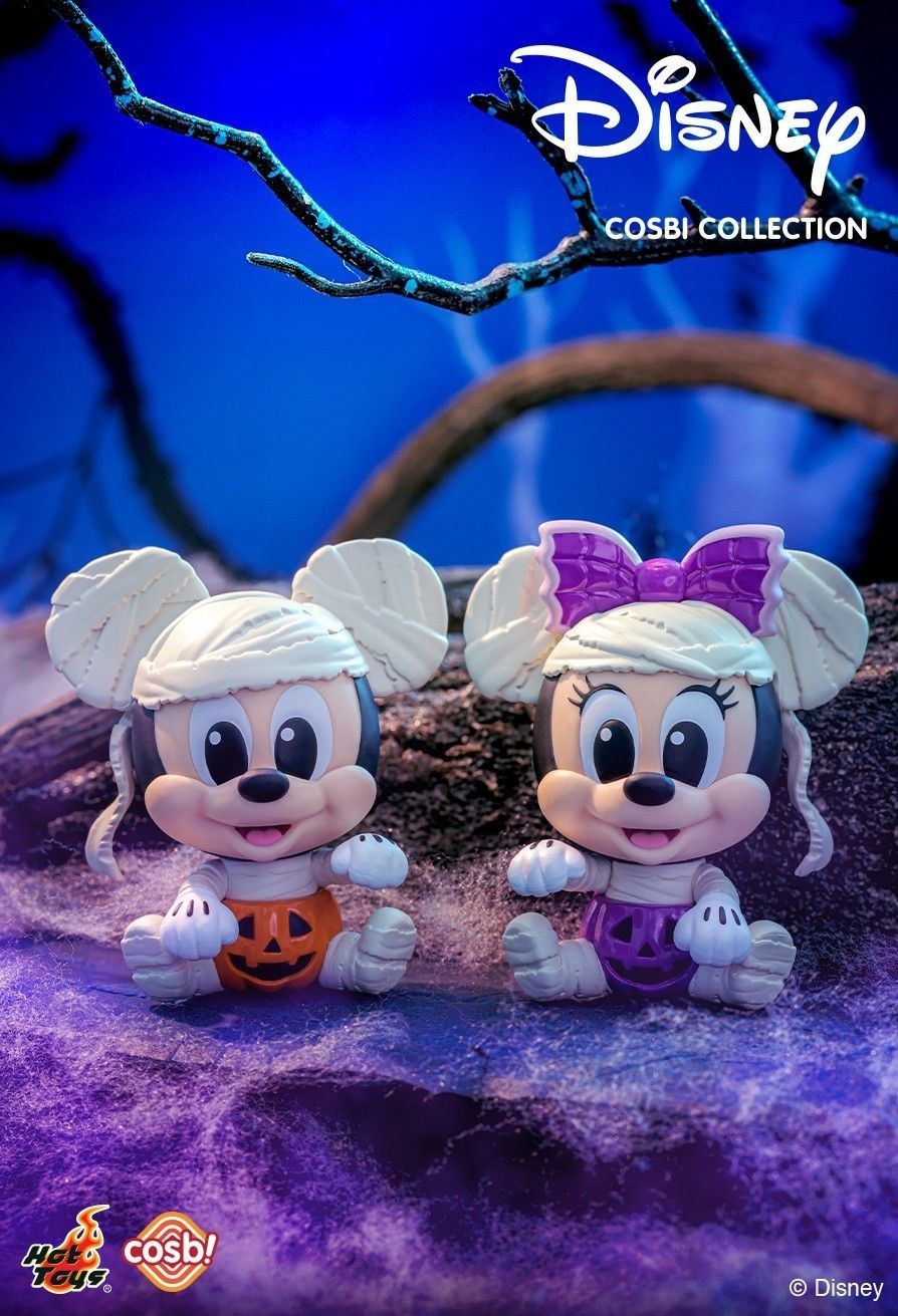Halloween Disney Zucca Party Cosbi Scatola Cieca Confermata - Topolino Minnie Set di 2