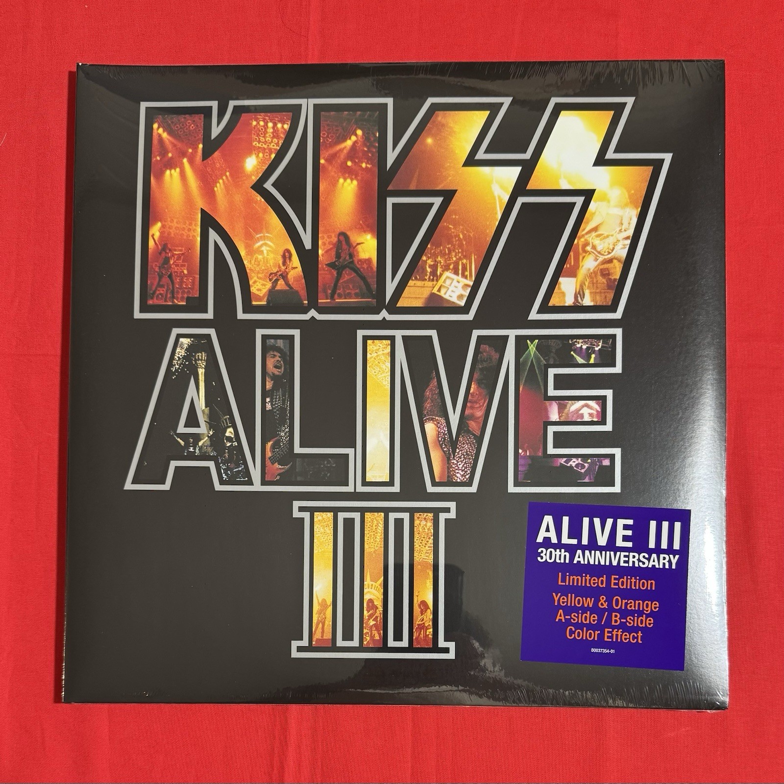 KISS ✨ ALIVE III ✨ 30th ANNIVERSARY COLORED VINYL  DOUBLE LP ✨ LIMITED EDITION ✨