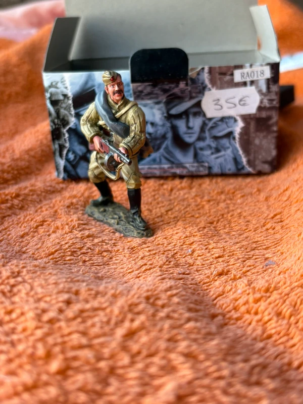 King & Country RA018 – Soldat soviétique PPSh-41 – Armée rouge WWII – Boîte d’origine