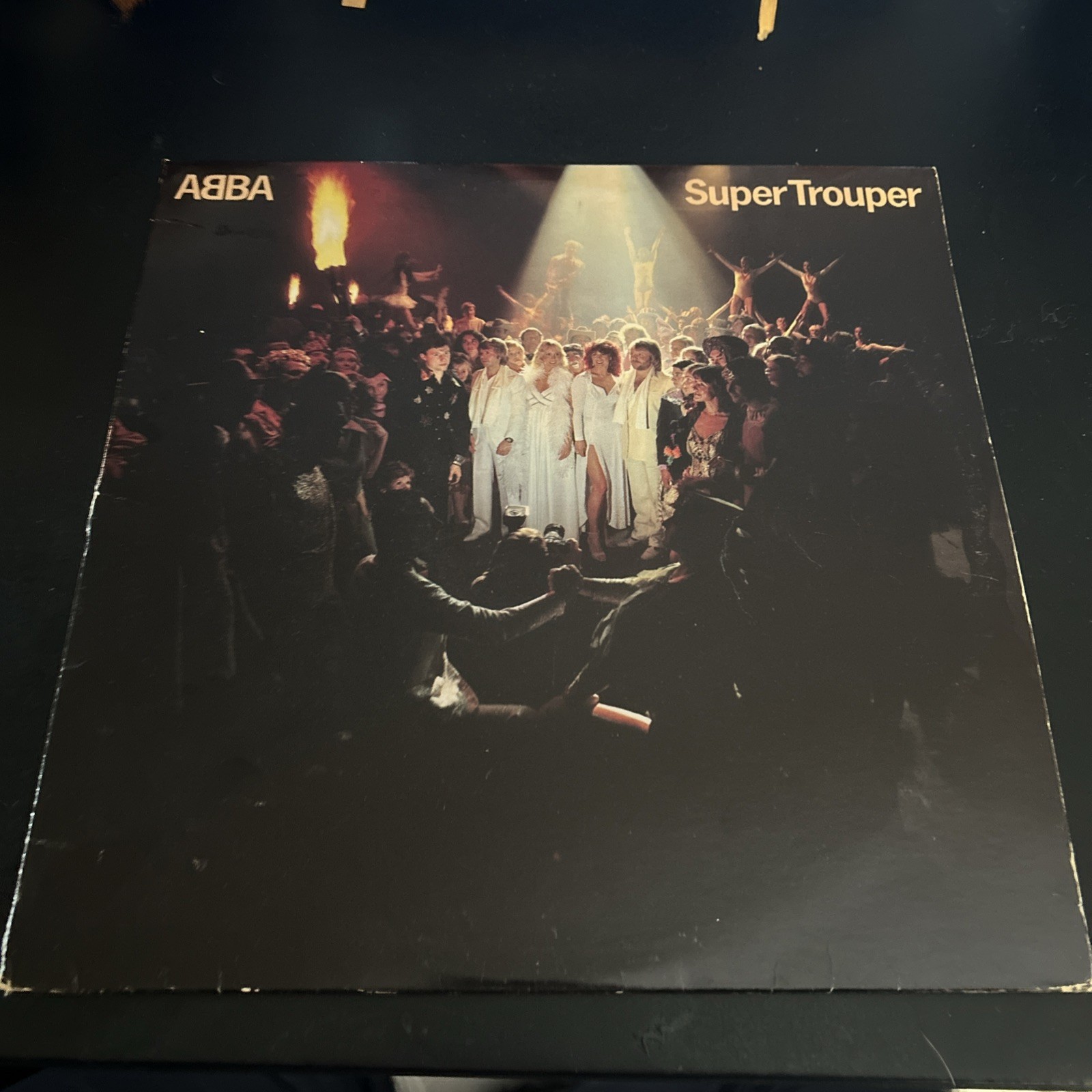 Abba Lp Super Trouper On Atlantic