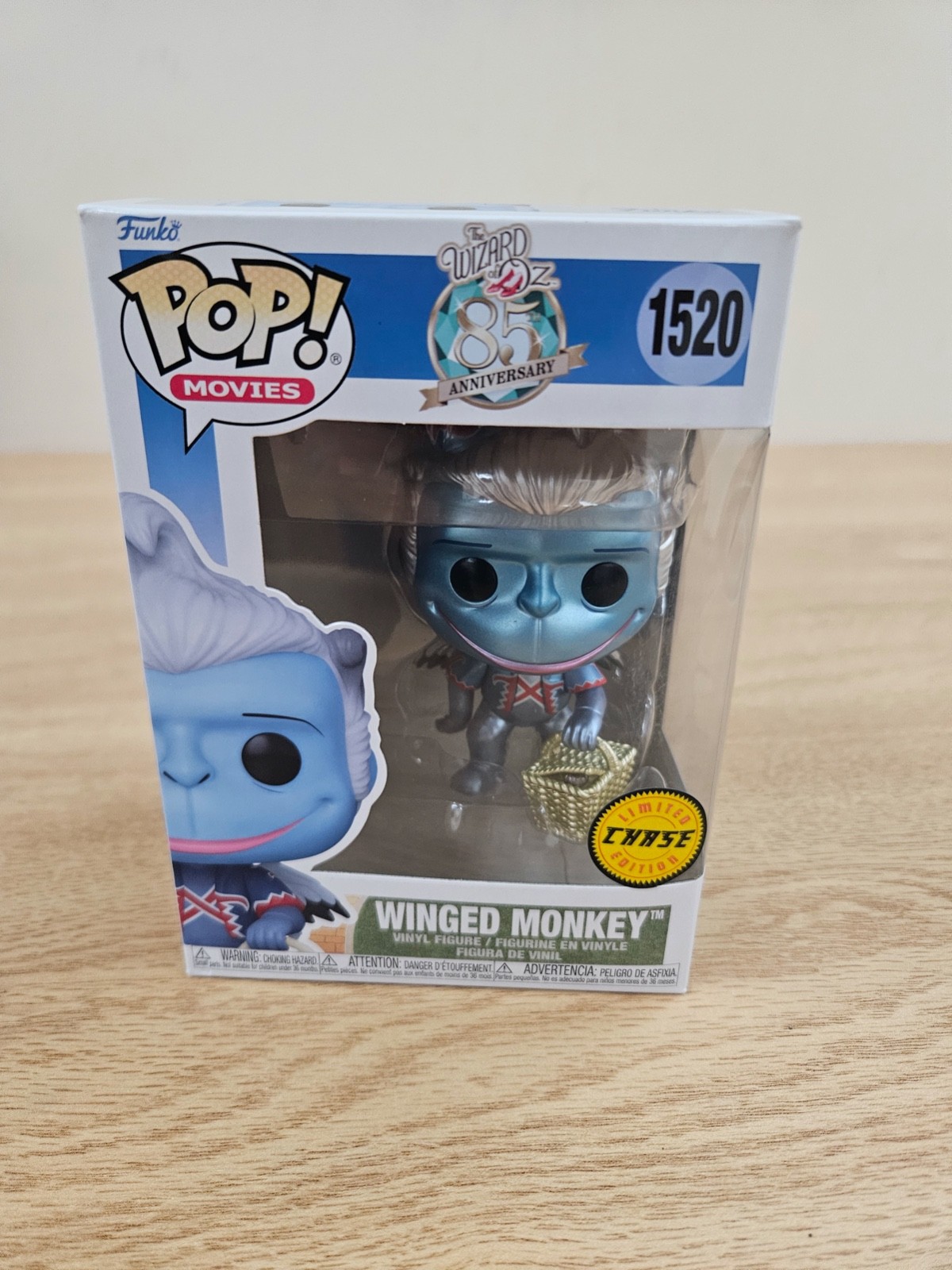MIB Winged Monkey The Wizard of Oz 85th Annivesary- Funko Pop! #1520