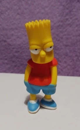 Figura Bart Simpson Años 90 Colecciónable