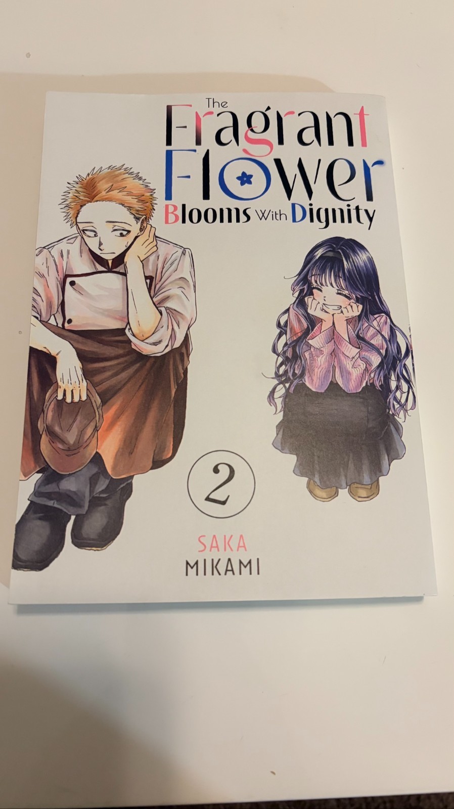 Il fiore profumato fiorisce con dignità vol 2 manga Saka Mikami