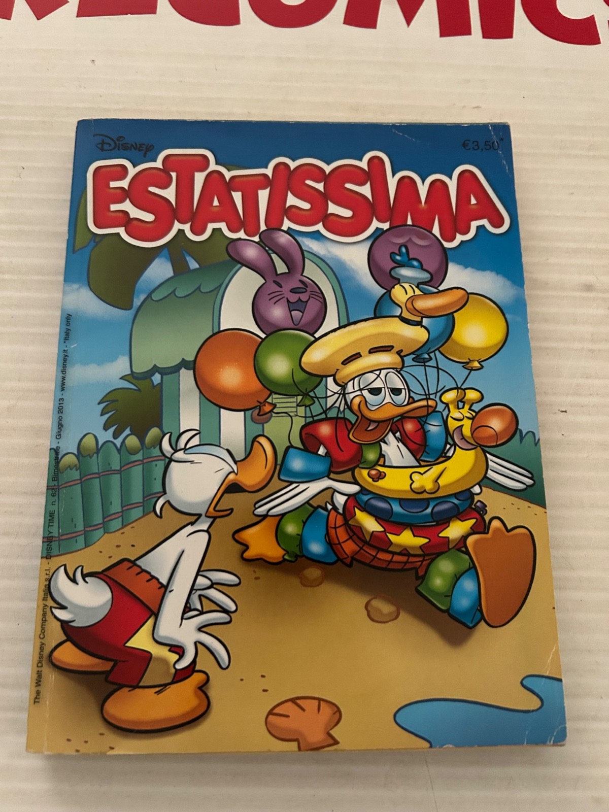 DISNEY TIME 62  ESTATISSIMA   GIU. 2013   OTTIMO   A86