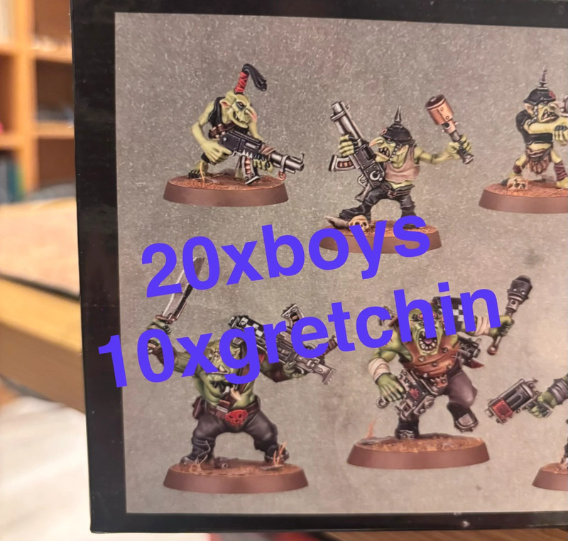 Warhammer 40K Orks Boyz and gretchin #2