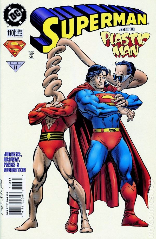 Superman #110 VF 1996 immagine stock