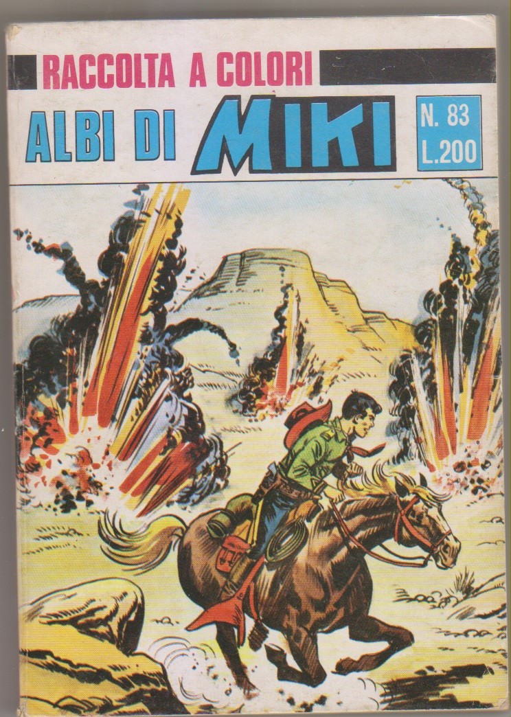 Raccolta a colori ALBI DI MIKI N. 83 ed. Dardo 1972