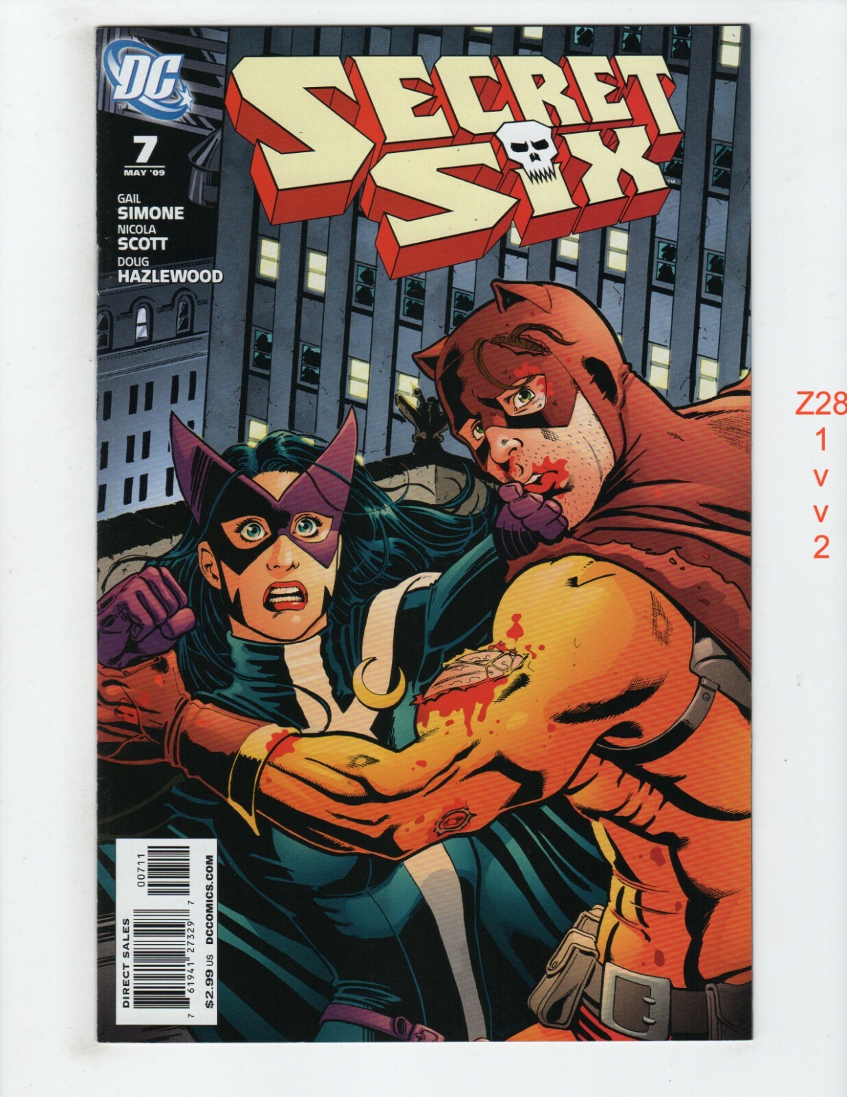 Secret Six #7 VF/NM 2008 DC z2812