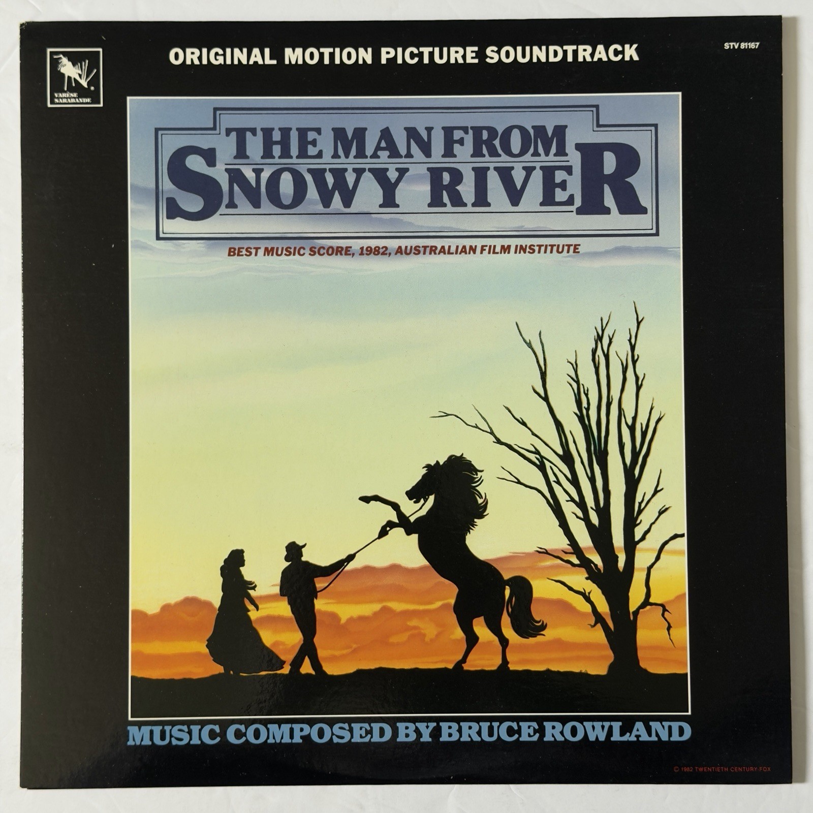The Man From Snowy River Original Motion Picture Soundtrack~Bruce Rowland~NM