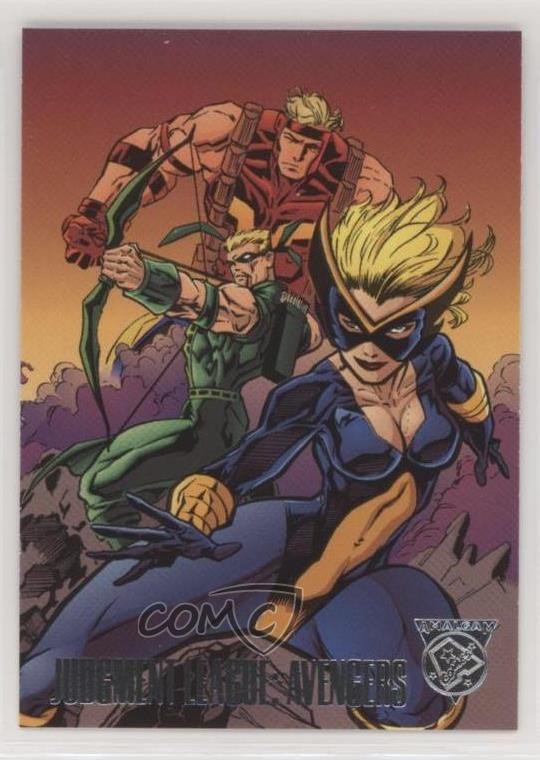 1996 Fleer Marvel/DC Amalgam Judgement League: Avengers #18 il3
