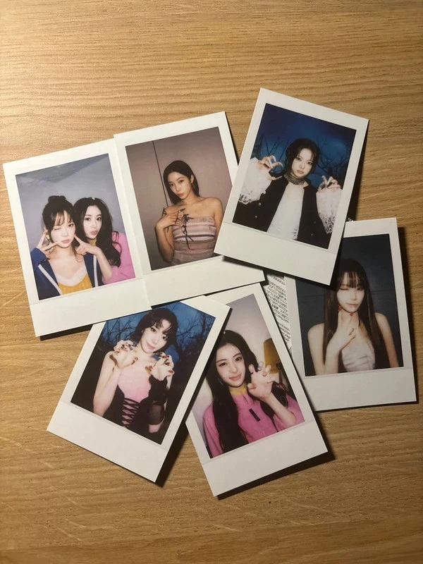 Photocard Lesserafim - pureflow (effet Polaroïd)