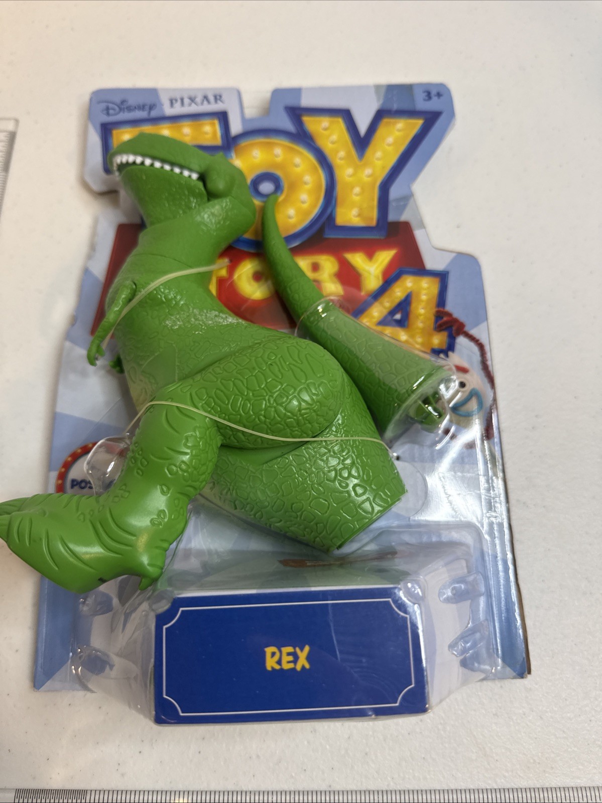Disney Pixar Toy Story 4 -REX Posable Action Figure