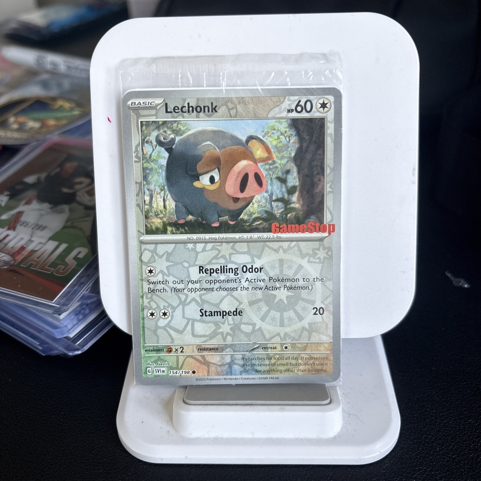 Lechonk (GameStop Promo) 154/198 Reverse Holo SIGILLATO