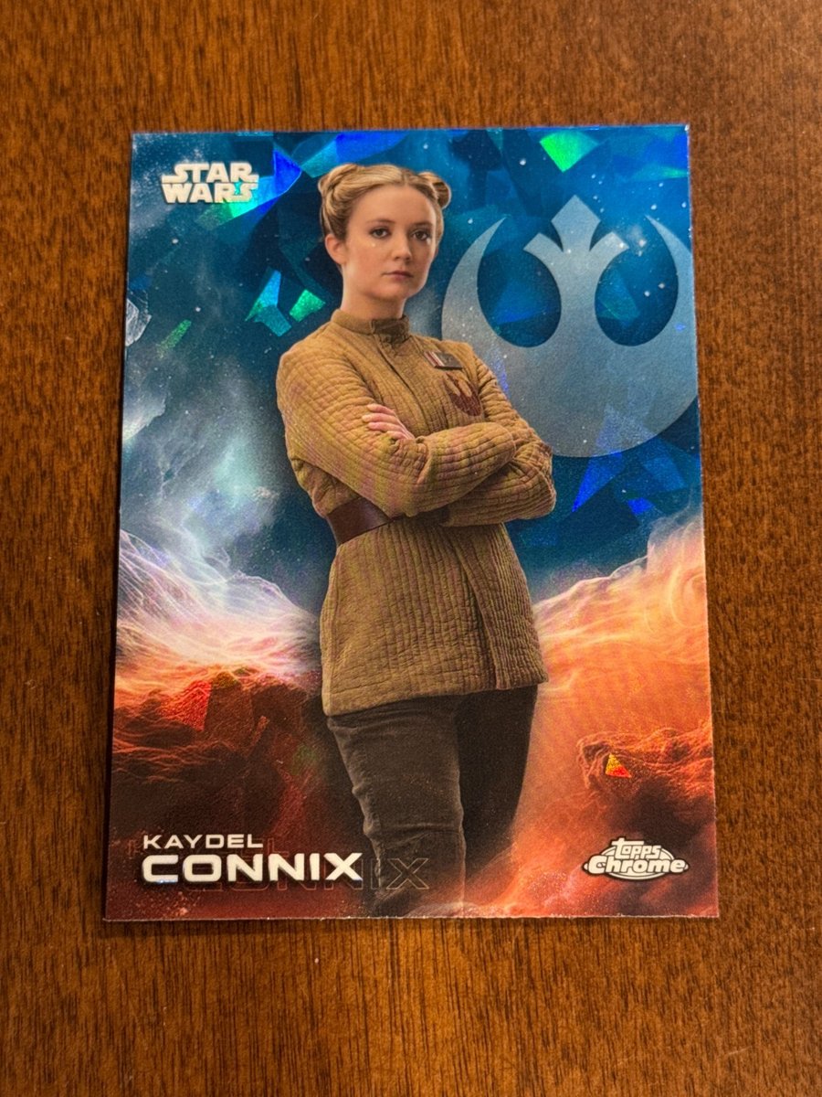2025 Topps Chrome Star Wars Sapphire Kaydel Connix #71