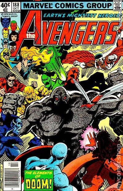 Avengers #188N FN 1979 Immagine Stock