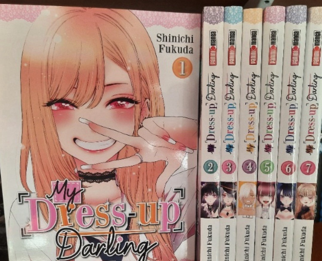 LOTTO COMPLETO 1-7 MANGA MY DRESS UP DARLING BOOKS FUMETTO SPAGNOLO ESPAÑOL LEGGERE UNA VOLTA