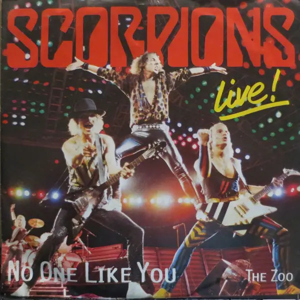 Scorpions No One Like You (Live!) Vinyl Singolo 7" 45 RPM NM Harvest