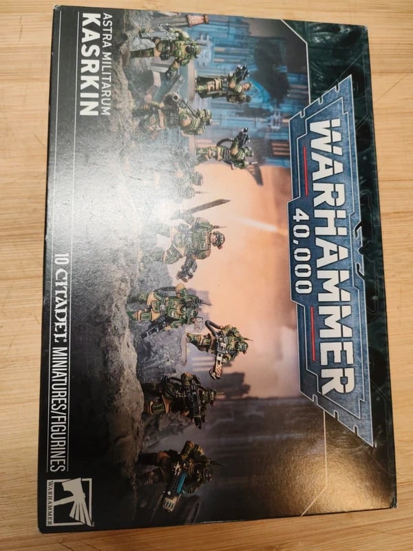 Astra militarum garde impériale kaskrin troupes de choc