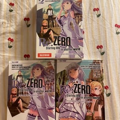 re-zero manga collection box set 1-2