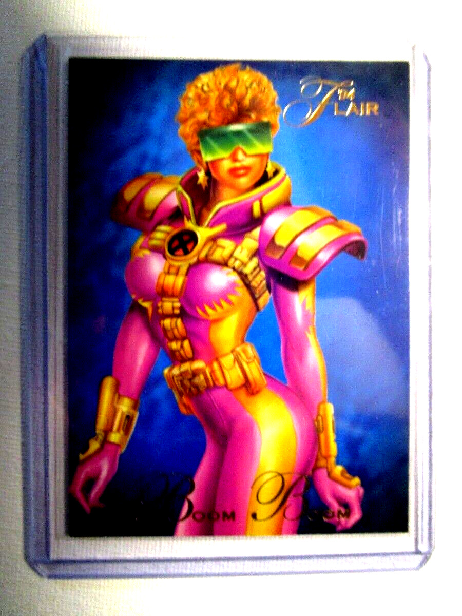 1994 Flair Marvel Universe Inagural Set Card # Boom Boom X-Force Mutant Genesis