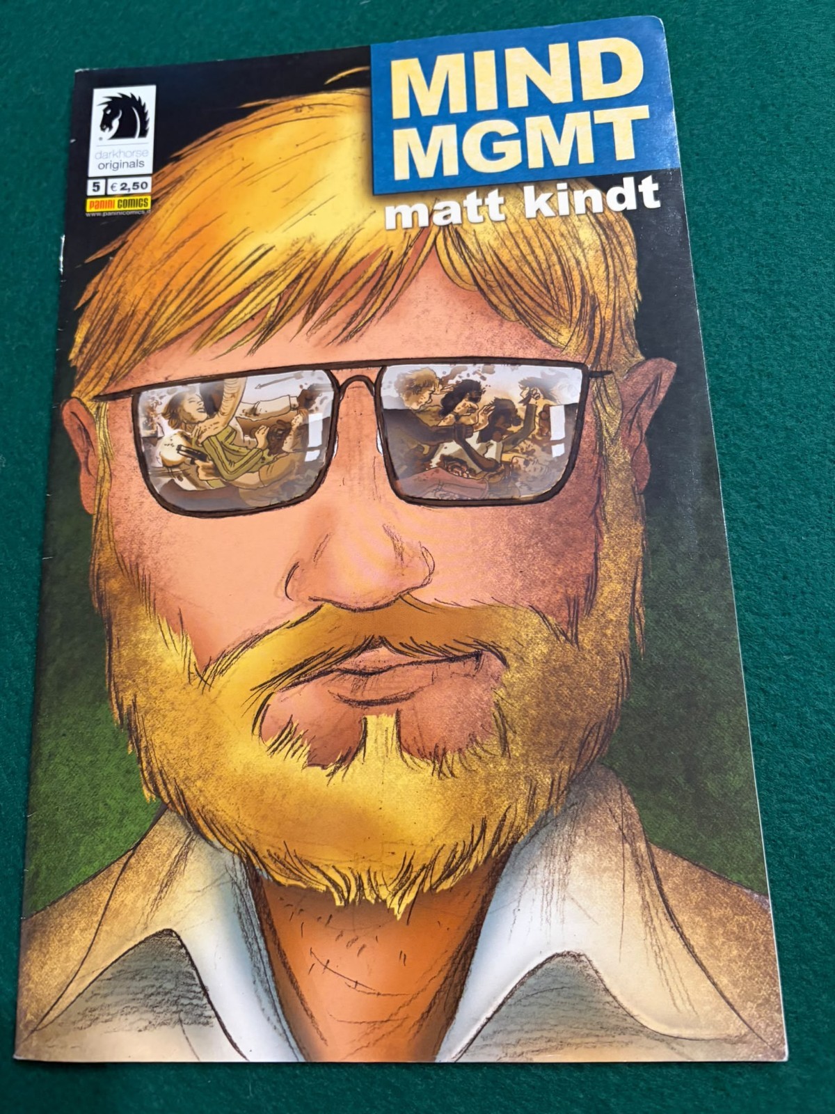 Mind MGMT #5 Matt Kindt Panini Comics Dark Horse Originals Fumetto