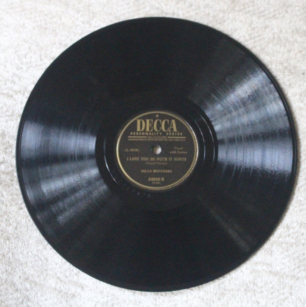 Mills Brothers – I’ve Got My Love to Keep Me Warm/I Love You So Much 78 (1949)