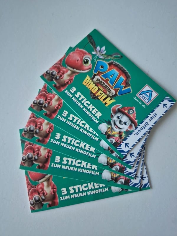 Paw Patrol Sticker Aldi 2026