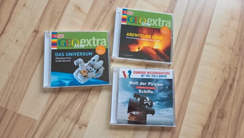 3 CD's Wissen für Kinder  GEO-extra