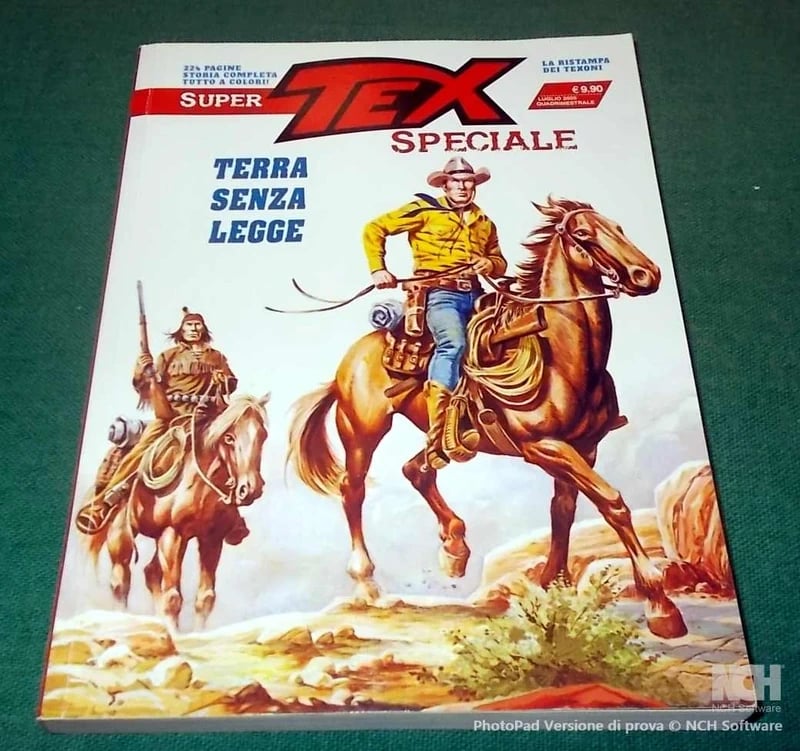 Super Tex Speciale n. 2 a Colori "Terra senza Legge" Ristampa dei Texoni 2025