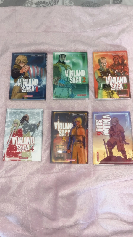 Tome 1-6 Vinland saga 5€ l’unité