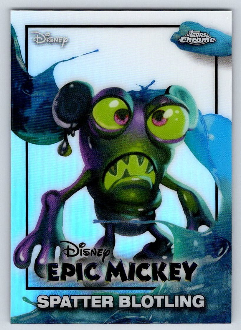 2026 Disney Topps Disney Spatter Blotling #EM-18 Hologram