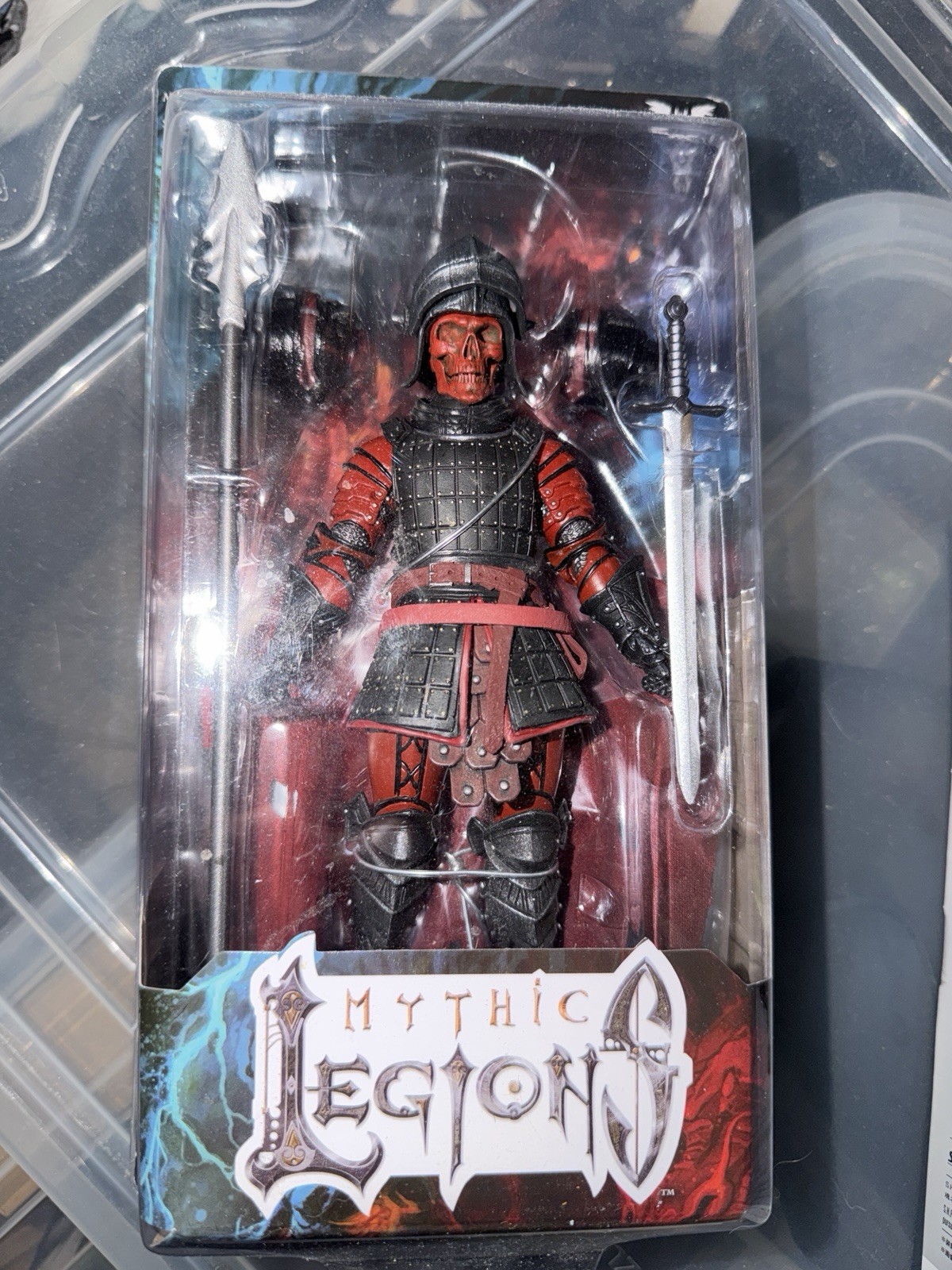 Mythic Legions Furious Four Lord Bushotee Pelvicus Figura Quattro Cavalieri NUOVO