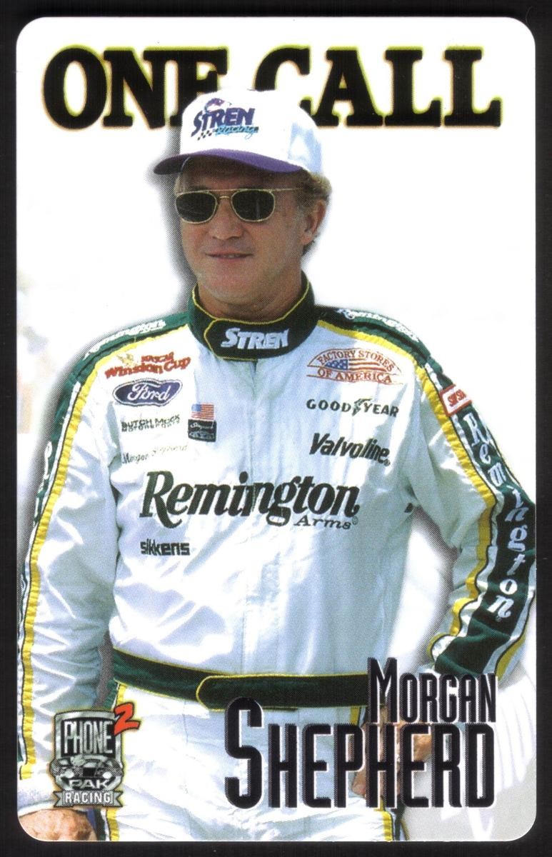PhonePak 2 (1997) One Call: Morgan Shepherd (Carta #28) Carta Telefonica