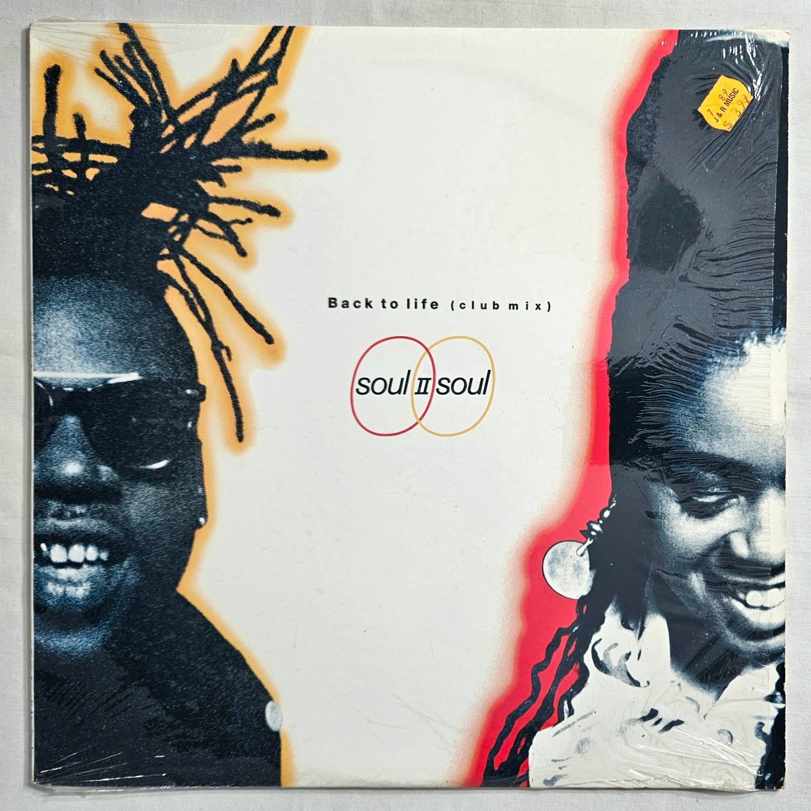 80'S R&B - SOUL II SOUL - BACK TO LIFE - VIRGIN RECORDS OG PRESSING IN SHRINK
