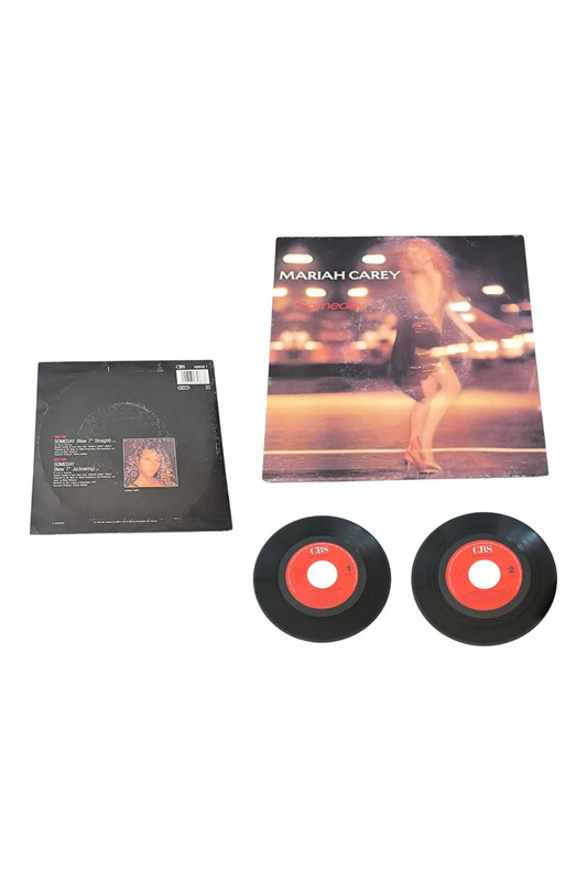 Mariah Carey – Someday 7" Vinyl Single CBS 1990 Original