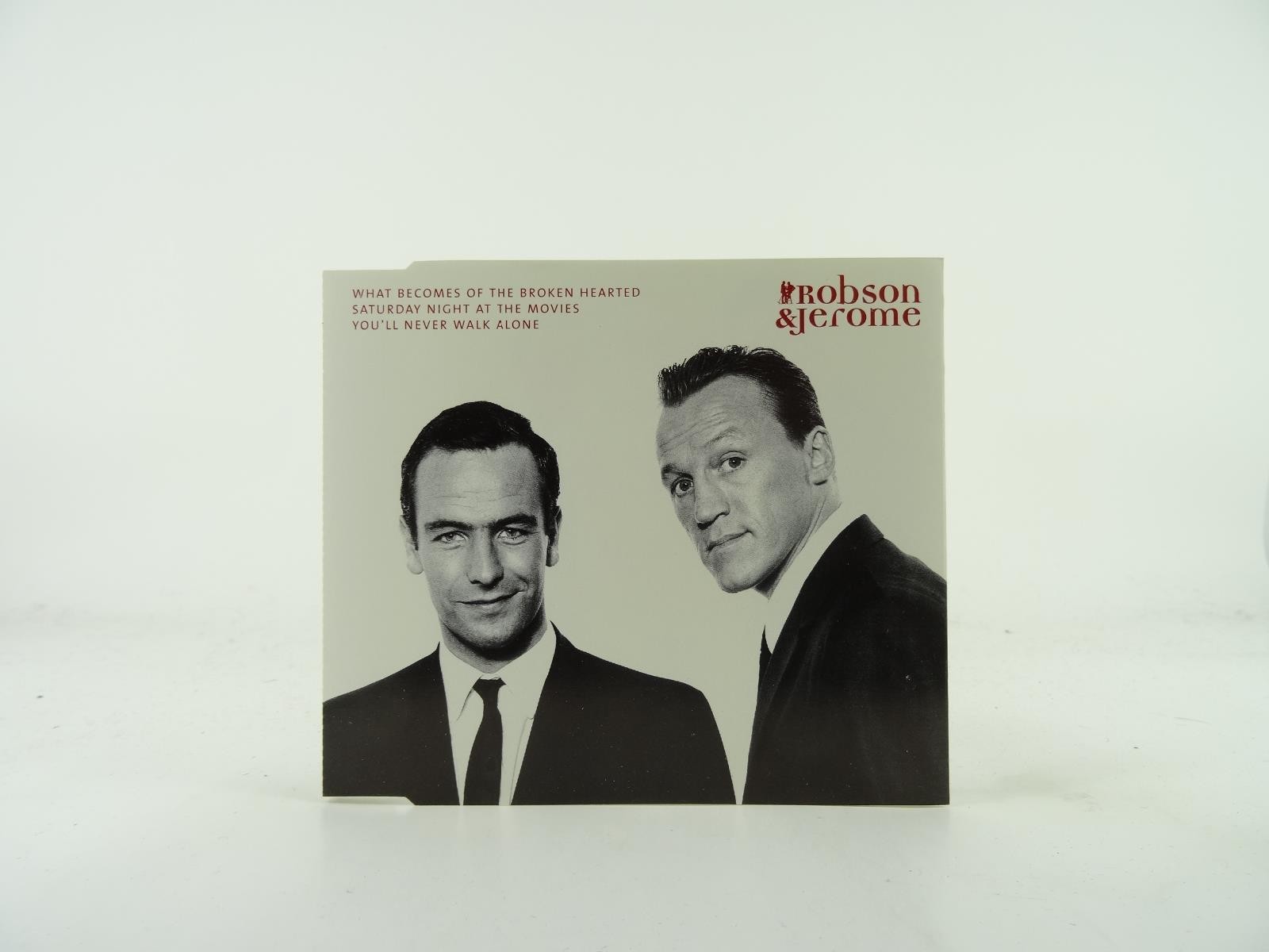 ROBSON & JEROME WHAT BECOMES OF THE BROKEN HEARTED (A92) 4 Track Promo CD Single