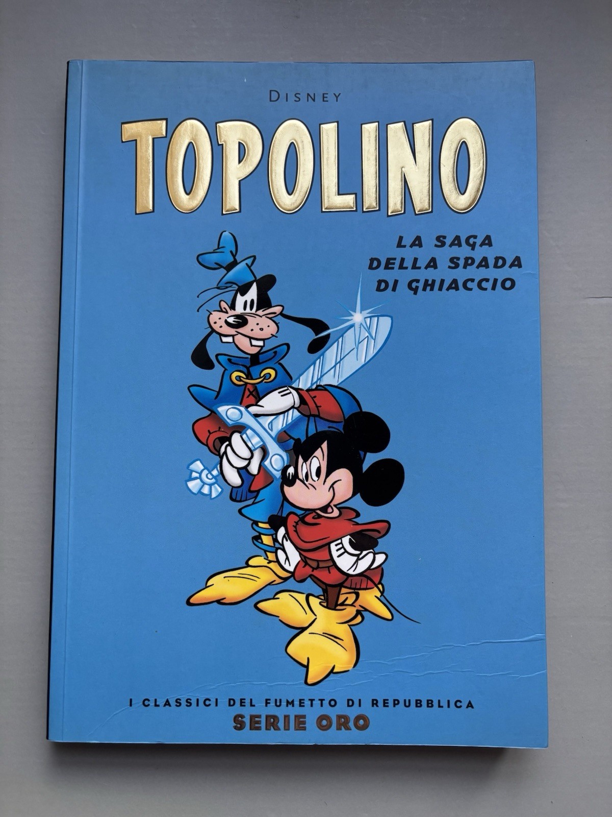 Disney Topolino La saga della spada di ghiaccio Serie Oro Classici n.10 2004