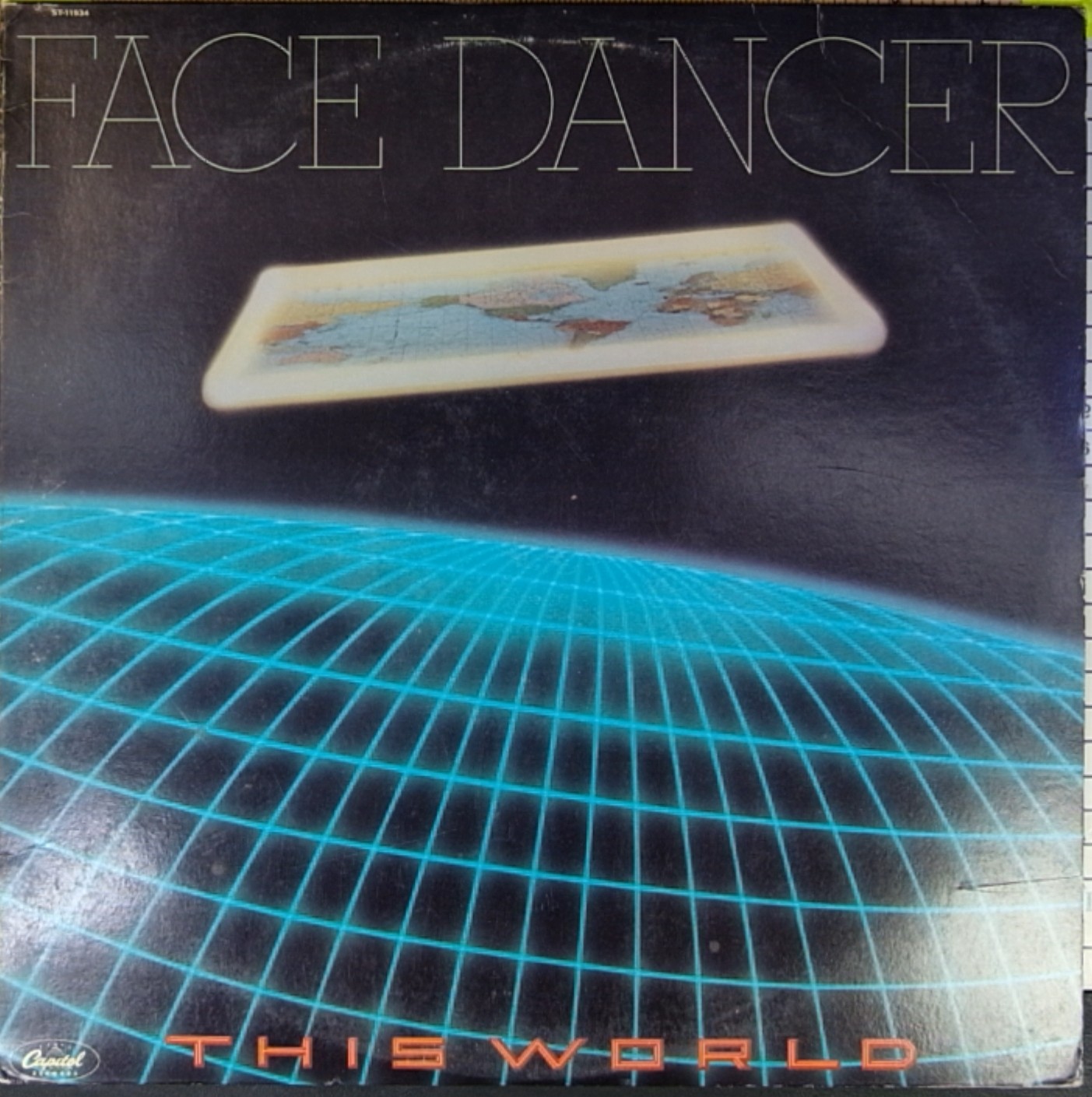 Face Dancer This World LP Vinyl Record 1979 Capitol ST-11934 Rock
