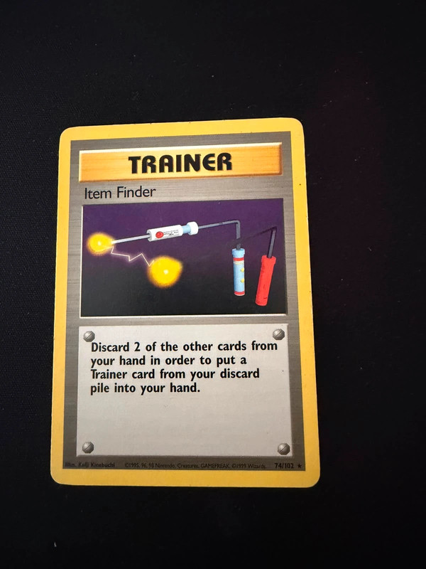 Item Finder (BS 74) Base Set - Singles