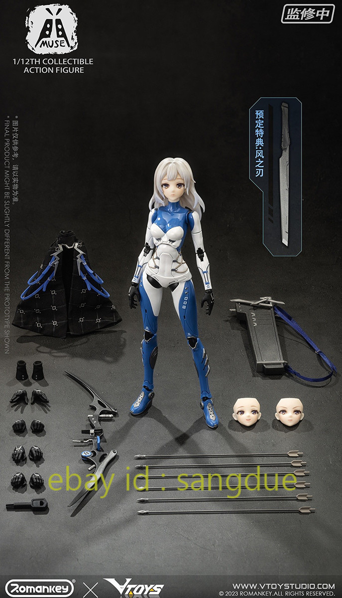 Modellino Romankey X VTOYS 1/12 MUSE Archer occhi mobili in magazzino